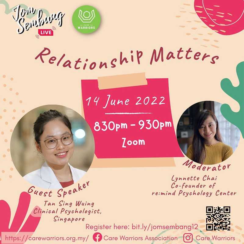Jom Sembang #12: Relationship Matters