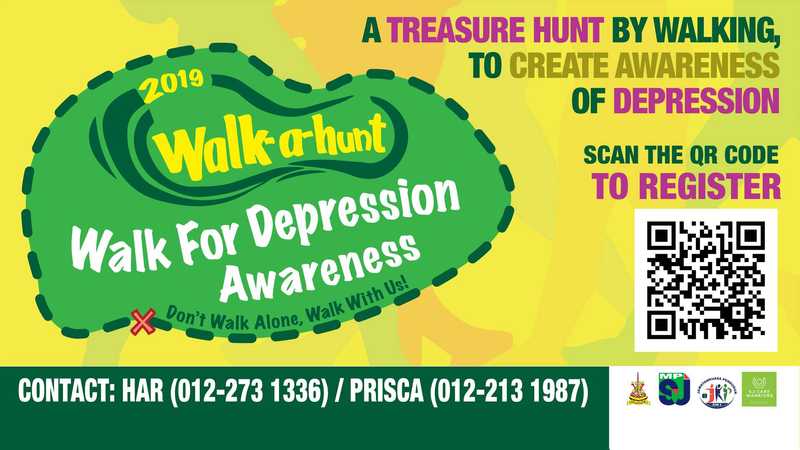 Walk-A-Hunt: Walk for Depression Awareness