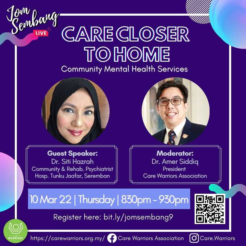Jom Sembang #9: Care Closer to Home