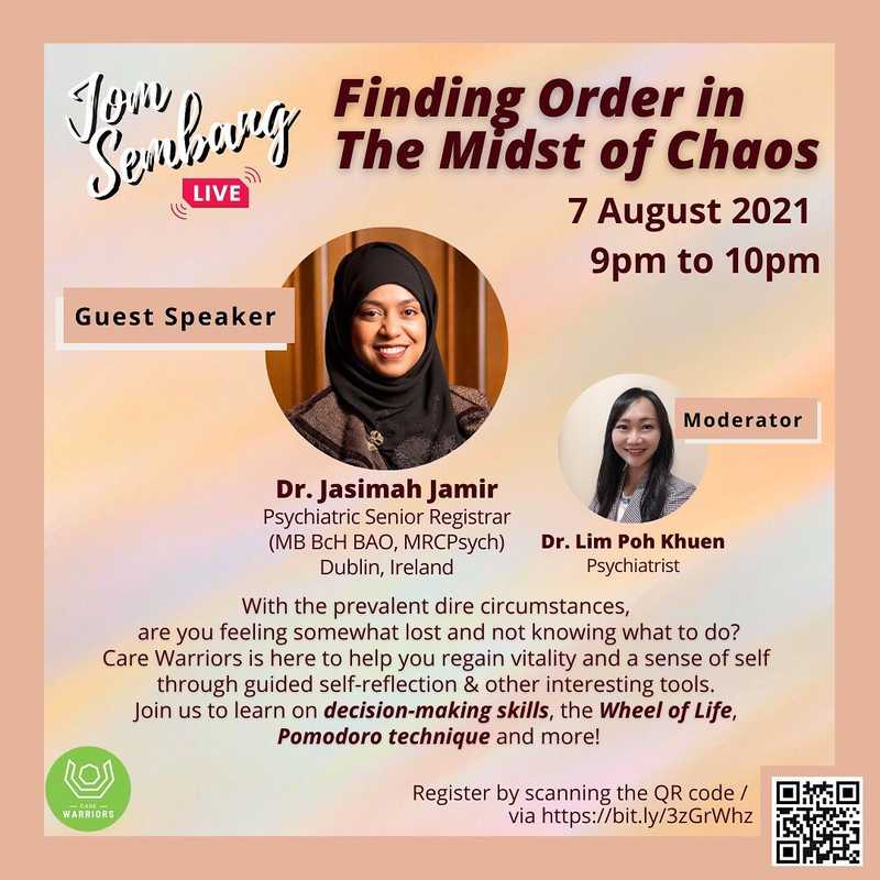 Jom Sembang #3: Finding Order in The Midst of Chaos